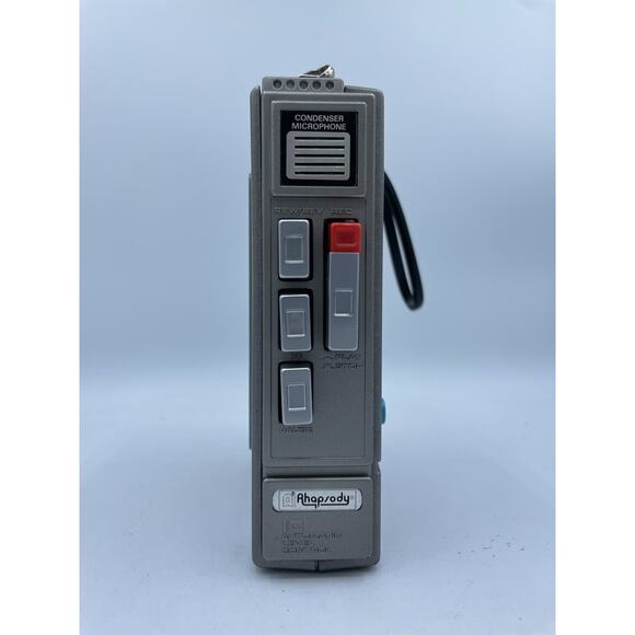 Vtg AI-Rhapsody Cassette Tape Recorder RY-47 With Case Tested READ - Picture 3 of 6